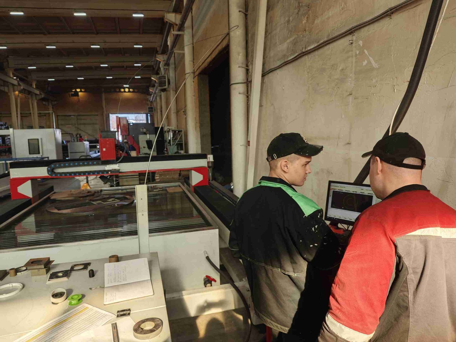 Machine maintenance, installation, parts supply, and technical service for industrial equipment