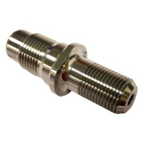 Water switch connector body for waterjet equipment installation and professional maintenance