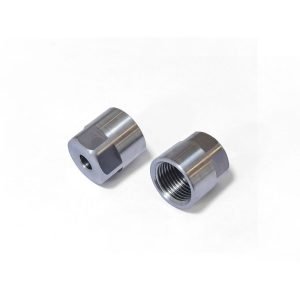 Mixing room nut for waterjet equipment installation and professional maintenance