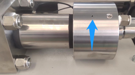 End-nut-observation-hole-water-leakage